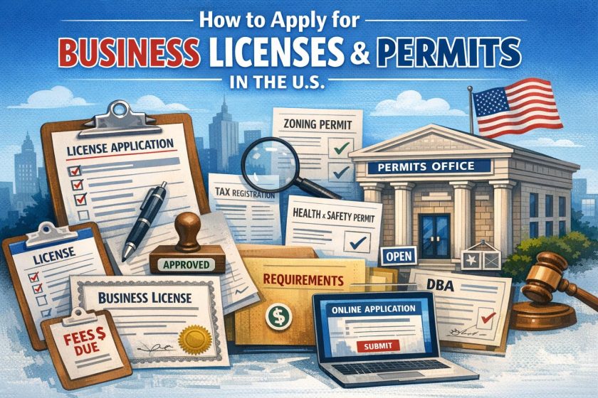 How to Apply for Business Licenses and Permits in the U.S.