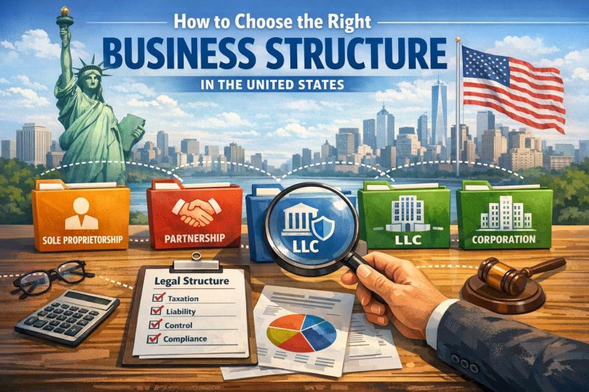 How to Choose the Right Business Structure in the United States