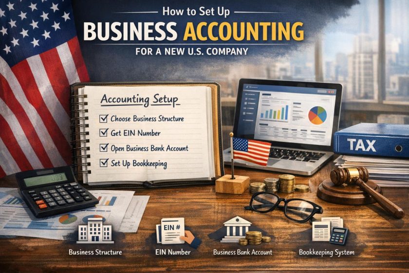 How to Set Up Business Accounting for a New U.S. Company
