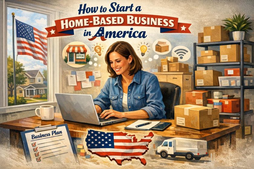 How to Start a Home-Based Business in America