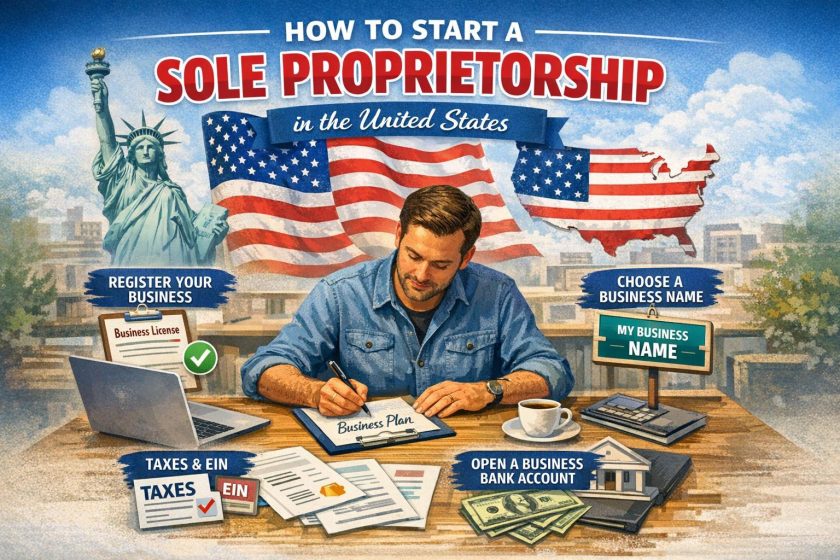 How to Start a Sole Proprietorship in the United States