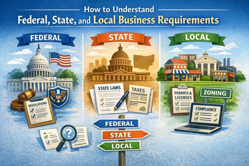 How to Understand Federal, State, and Local Business Requirements