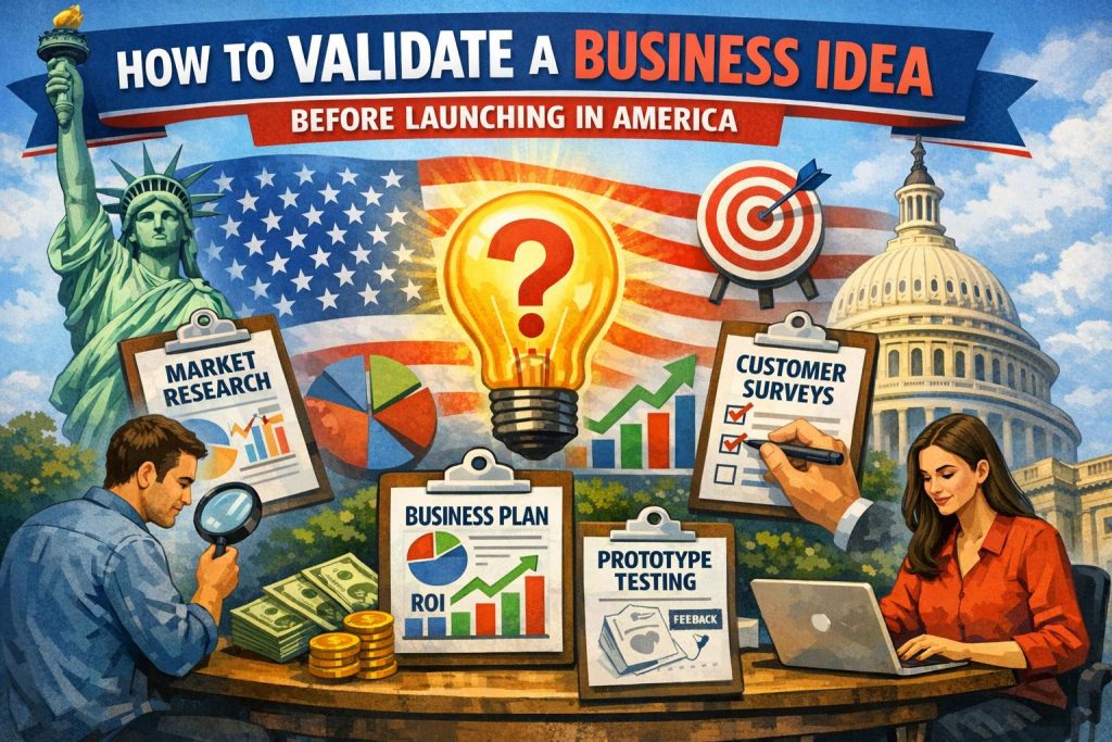 How to Validate a Business Idea Before Launching in America