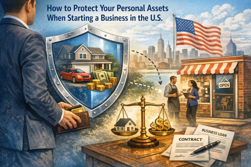 How to Protect Your Personal Assets When Starting a Business in the U.S.